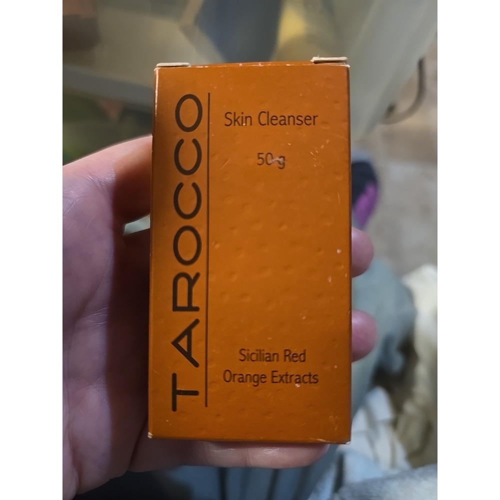 Tarocco Skin Cleanser 50g Soap Bar Sicilian Red Orange Extracts Baronessa Cali